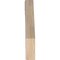 Ekena Millwork 3 1/2"W x 20"D x 24"H Merced Smooth Knee Brace, Douglas Fir BRC04X20X24MRC00SDF - alternate 4